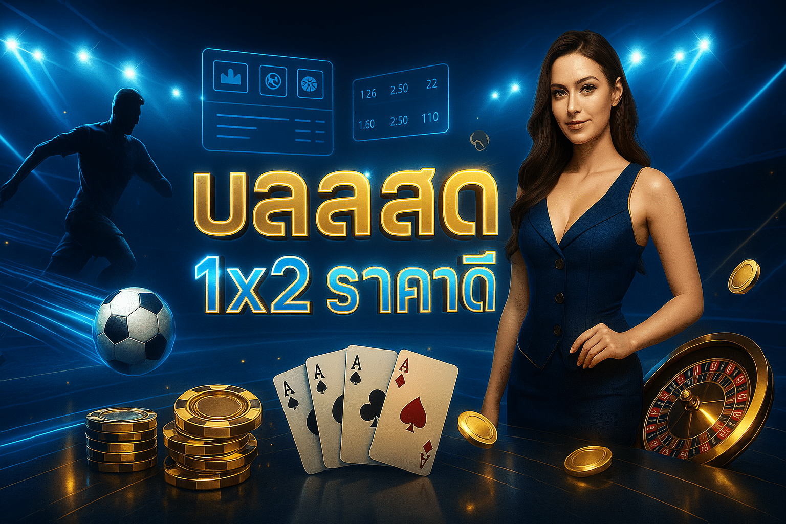 บอลสด 1x2 ราคาดี